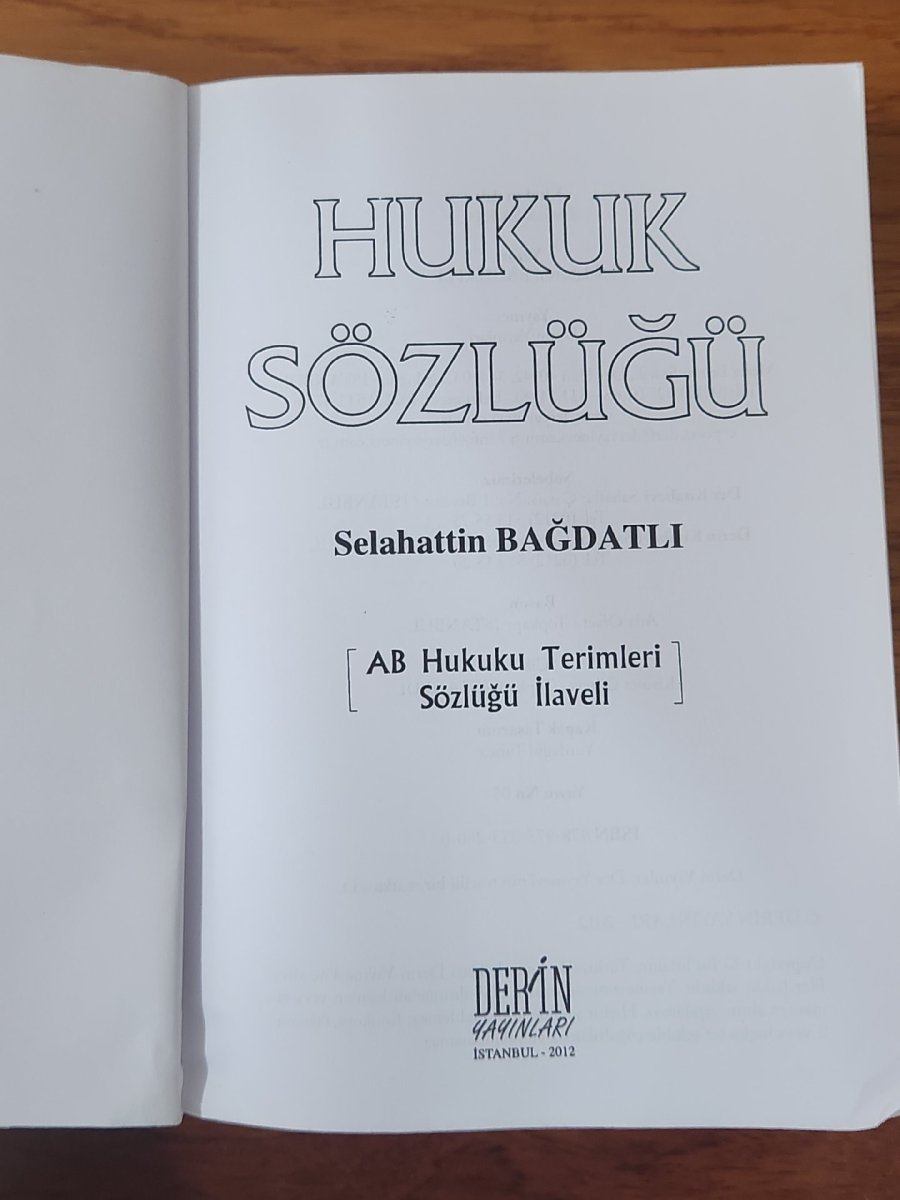 Takasly | Hukuk Sözlüğü Kitabı