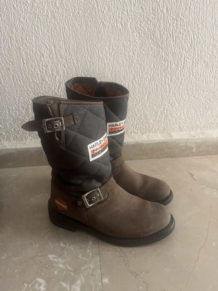 Harley Davidson Bot Kahverengi