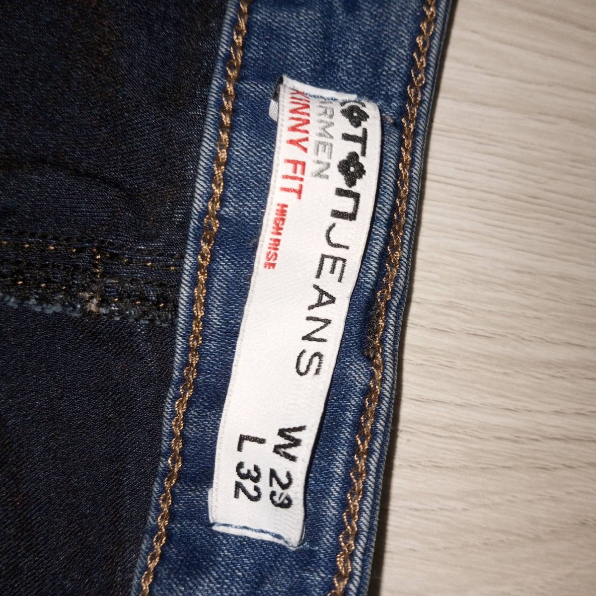 Takasly | Koton Jeans / Koyu Mavi Skinny Fit Kot Pantolon (W29 - Sıfır Gibi)